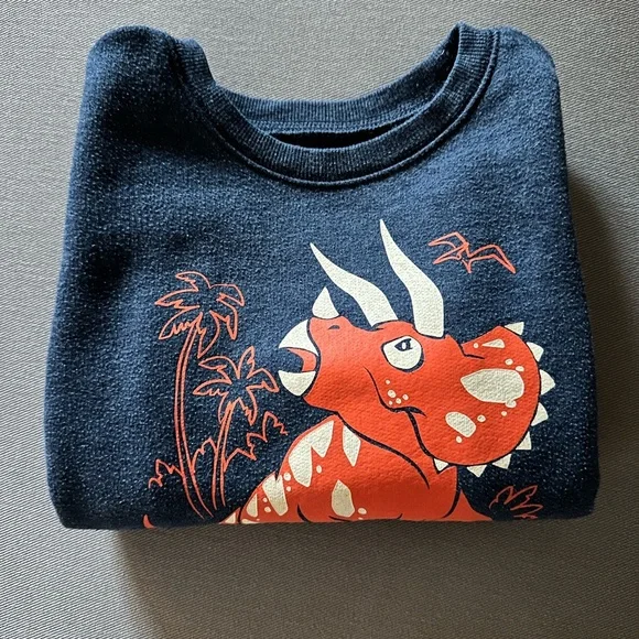 3t triceratops sweatshirt Jumping Beans great condition. - Picture 6 of 6